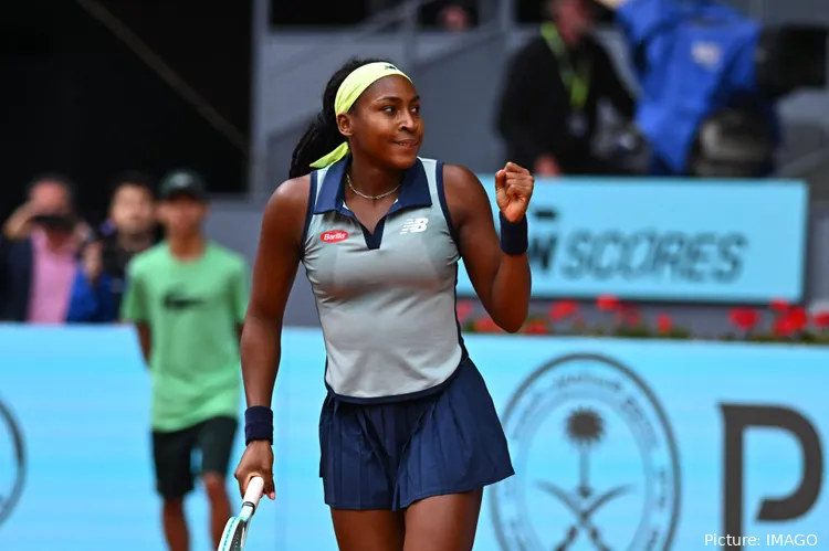 Coco GAUFF saves the disaster, hard-fought victory over Jaqueline CRISTIAN to advance in Rome Open