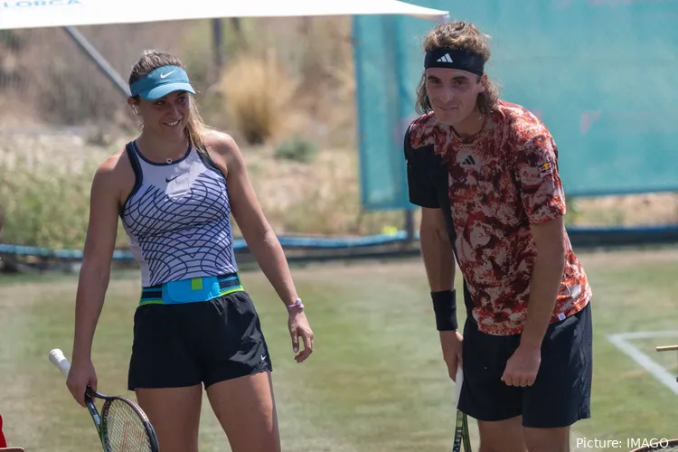 “I’m just here for the handshake”: Paula Badosa and Stefanos Tsitsipas set for awkward reunion, back-to-back on Rome Open practice courts after breakup